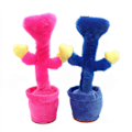 Miniatyrbillede 4 af 4: Poppy Playtime Huggy Wuggy Twist Cactus elektrisk dukke Blue