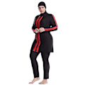 Miniatyrbillede 2 af 5: Mu Kvinder Badedragt Islamic Beach Burkini Badetøj Plus Size XL