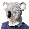 Miniatyrbilde 4 av 4: Zk Halloween Latex Party Mask Koala formet hodeplagg