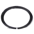 Slitstark nylon badmintonracket stränglinje (svart, 10m)
