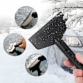 Miniatyrbilde 5 av 5: Isskraper, isskraper Snøskuffe Snøfjerningsskuffe for bilvinduer Fjerningsverktøy for vinternødhjelp