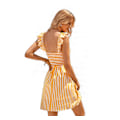 Pikkukuva 4 / 5: Ruffle-raidallinen mekko yellow M