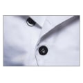 Miniatyrbilde 4 av 5: Menn Lapel Suit Vest Uformell Stilig ensfarget vest L White