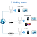 Miniatyrbillede 3 af 5: Wifi Signal Booster 300M Wireless Repeater (hvid)