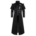 Pikkukuva 2 / 5: Miesten Steampunk Tuxedo -takki goottilainen Halloween-asu M Black