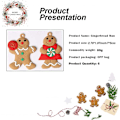 Miniatyrbillede 5 af 5: Stor Gingerbread Man Ornament Gingerbread juledekoration