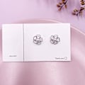 Miniatyrbillede 3 af 5: Ørering Pearl Flower Stud Girls&#39; Modesmykker Ac3628 A113