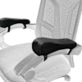 Miniatyrbilde 3 av 5: 2 STK Ergonomisk stol Armlenepute Albuepute Dekompresjon Kontorstol Spillestol Armlen med Memory Foam Armlen,