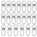 Miniatyrbillede 2 af 4: 20 stk Metal Snap Hooks Swivel Eye Snap Hook Swivel Hook