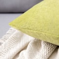 Miniatyrbillede 3 af 5: Sæt med 2 fløjlspudebetræk Dekorativ sofa Pudebetræk Super Glat Blød Komfortabel dekoration Hjem Stue Soveværelse Til Sofa 60x60cm Lys G