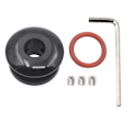 Miniatyrbillede 1 af 5: Sort Universal Shifting Head Limiter Fast Base Biltilbehør Shift Knob Shifter