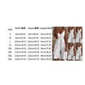 Miniatyrbilde 4 av 4: V-hals trykt midi slip kjole S
