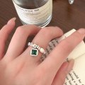 Miniatyrbillede 2 af 5: Ring 925 sølvsmykker Perlemodesmykker Ac8196
