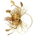 Miniatyrbild 2 av 5: Mesh Top Hat Hårprydnad Guld