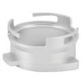 54mm Roterbar Kaffedoseringstratt i Silverfärgad Aluminiumlegering