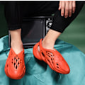 Miniatyrbild 3 av 4: Unisex strandskor Sport sandaler Sommar duschtofflor Orange 44-45