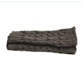Pikkukuva 2 / 3: Käsivarsien lämmittimet neulotut, sormettomat ja lyhyet - [20 cm] - Käsineet Dark Grey