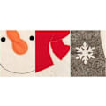 Miniatyrbilde 4 av 5: Christmas Snowman Toalettsetetrekk og mattesett Baderoms julepynt