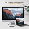 Miniatyrbillede 4 af 4: USB C til DVI Dual link adapter USB 3.1 Type C til DVI-D dual link kabel Thunderbolt 3 USB-C til Dual link DVI-D op til 2560 x 1600 C till DVI enkel länk