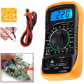Miniatyrbillede 2 af 5: Lcd Digital Multimeter, CD Multimeter Spændingstester Digital Multimeter AC DC Voltmeter Multimeter Tester Kredsløbstester