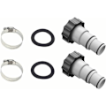 Miniatyrbillede 1 af 5: Poolslangeadapter A, Svømmebassin slangeadapter, 38mm og 32mm diameter, Pool A Adapter, Slangeadapter til Pumps Hose Con