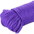 Miniatyrbilde 3 av 5: 90 Pi 1/4 Po (7 Mm) Nylon Poly Corde Cordon Drapeau Pole Polypropylne Corde Linge Camping Utilitaire Bon Pour Tie Pull Swing Climb Nud (fiolett)