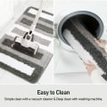 Miniatyrbillede 5 af 5: Skridsikker bademåtte Køkkentæppe Fluffigt badeværelsestæppe Blødt mikrofiber brusemåtte, Hurtigtørrende, Vandabsorberende, Maskinvask