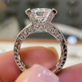 Miniatyrbild 4 av 4: Kvinnor Cubic Zirconia Rhinestone Inläggningar Bröllop Finger Ring Engagemang smycken US 8