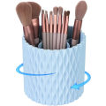 Miniatyrbillede 1 af 4: Makeup Brush Holder - 360° Roter Multifunktionel Pen Holder til Desktop, Multifunktionel Desktop Stationery Organizer, L