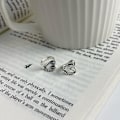Miniatyrbillede 1 af 4: Ørering Heart Stud Daily Outfit Modesmykker Ac5200