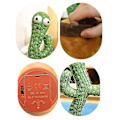 Miniatyrbillede 1 af 3: 120 sange Kaktusdukke Gentag Dansende Talk Kawaii Talking Toy Tal Lydoptagelse