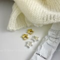 Miniatyrbillede 2 af 5: Ørering Star S925 Sølv modesmykker Ac5134 silver