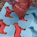 Miniatyrbillede 4 af 5: Animal Ice Cube Form Og Bakke
