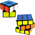 Miniatyrbillede 3 af 5: 2 stk sort terning (anden orden + tredje ordre)