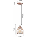 Miniatyrbillede 4 af 4: Indendørs belysning Lysekrone Pendel Lampe E27 Retro Loftslampe Industri Metal Pendel Loft Restaurant Bar Lys