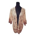 Miniatyrbilde 1 av 3: Trykt Cardigan Beachwear Chiffon Suncreen Bikini Cover Up