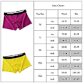 Miniatyrbild 2 av 2: herr boxer Shorts Andas Trunks Underkläder White M
