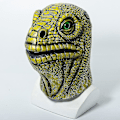 Pikkukuva 3 / 4: Lzards Head Mask Cosplay Anime Halloween-asusteet Asusteet Lateksinaamiot Fte De Carnaval Mascarade Asusteet