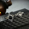 Miniatyrbillede 4 af 5: 10 stk Vintage Crown Pære Rhinestone Kvinder Knuckle Midi Finger Stabling Ringe