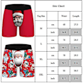 Miniatyrbild 3 av 3: Jul Boxershorts Shorts Herr Trunks Underkläder C XL
