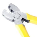 Miniatyrbillede 4 af 5: 8-tommer aluminiumsstrimmeltang 90 grader diagonal indpakning hjørne rille foldetang