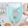 Miniatyrbillede 2 af 5: Plast folde toiletsædebetræk til wc sæde
