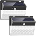 Miniatyrbilde 2 av 5: (206 lys 1 pakke) led solcellevegglys menneskekroppen infrarød lyssensor