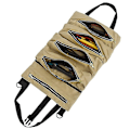 Miniatyrbilde 1 av 5: Multi Use Tool Roll Up Zip Bag Pose Organizer 5 lommer