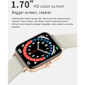 Miniatyrbillede 3 af 5: Smartwatch Sport Skridttæller Søvn/Puls Blodtryksmåler Smartwatch Smart Watch Connected Armbånd til Android