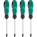Miniatyrbilde 1 av 5: 4 stk/sett Husholdningsskrutrekker Bits U-gaffel Magnetisk sporskrutrekker CR-V Multi Tool Kit Hånd, U-form (1,7, 2, 2,3, 2,6)