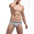 Miniatyrbilde 1 av 2: Menn Patchwork Sexy Truser Undertøy Purple Grey M