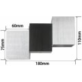 Miniatyrbillede 5 af 5: LED moderne væglampe 6W sort op-ned-natlampe til gangen i soveværelset - Varmt lys - Sort