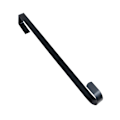 Pikkukuva 1 / 5: Seppeleripustin etuoven metalliseen oven yläpuolelle, yksikoukku 28cm black