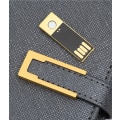 Miniatyrbillede 3 af 3: Business gave opladningsnotebook med ledsager gave u disksæt mobil power notebook (sort guld indbygget 8000 power loop uden pakke),